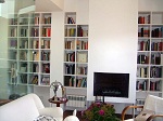 Libreria en Blanco, por maderarte